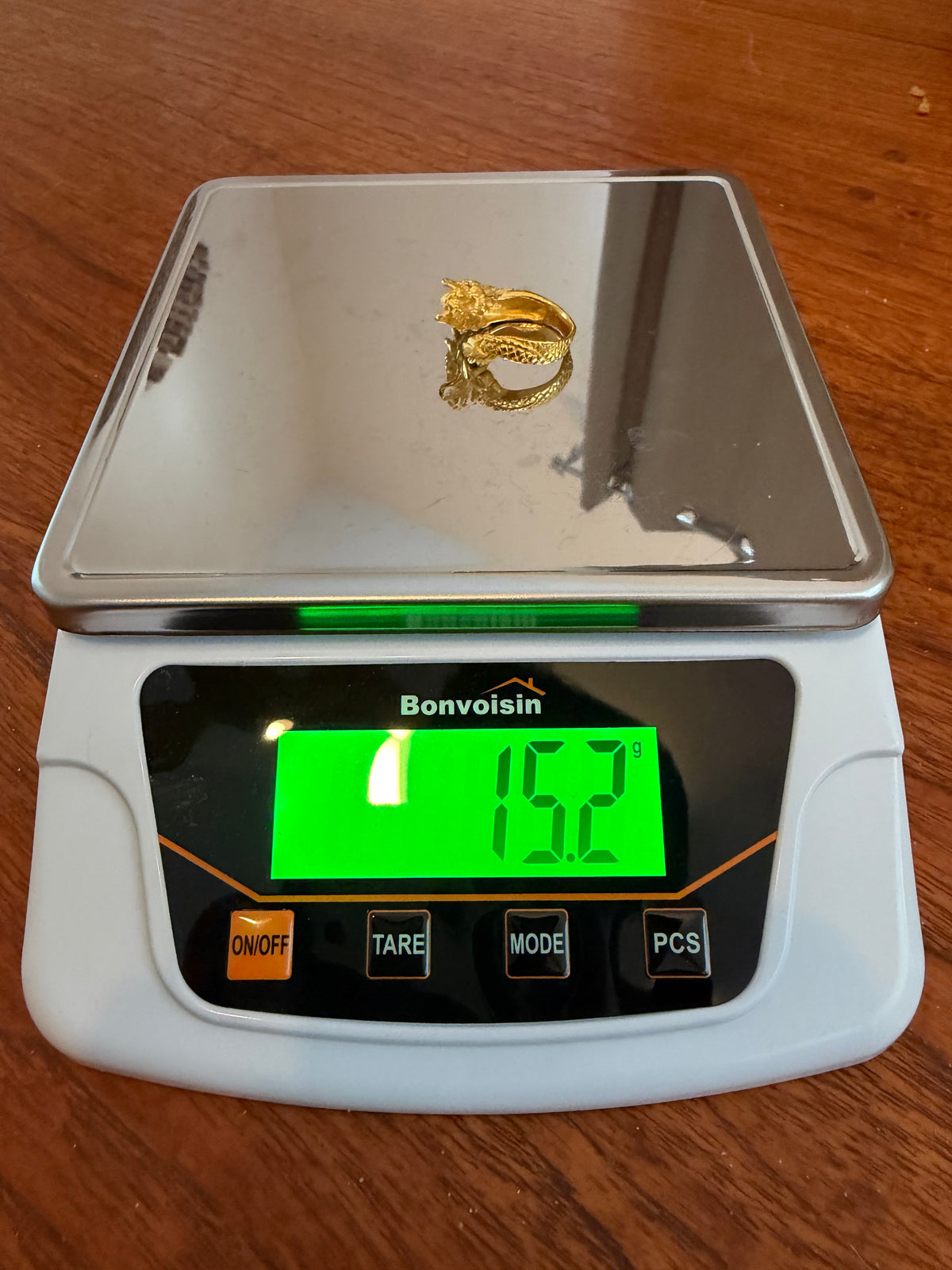 15.2g | Adjustable | 24k | Dragon Ring