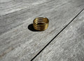 12.3g | Size 7 | 24k | Spiral Ring