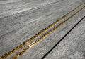 30g |23.5" | 2.5mm Nugget/Bar Chain | 24k