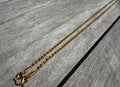 18.7g |20" | 2mm Anchor Chain | 24k
