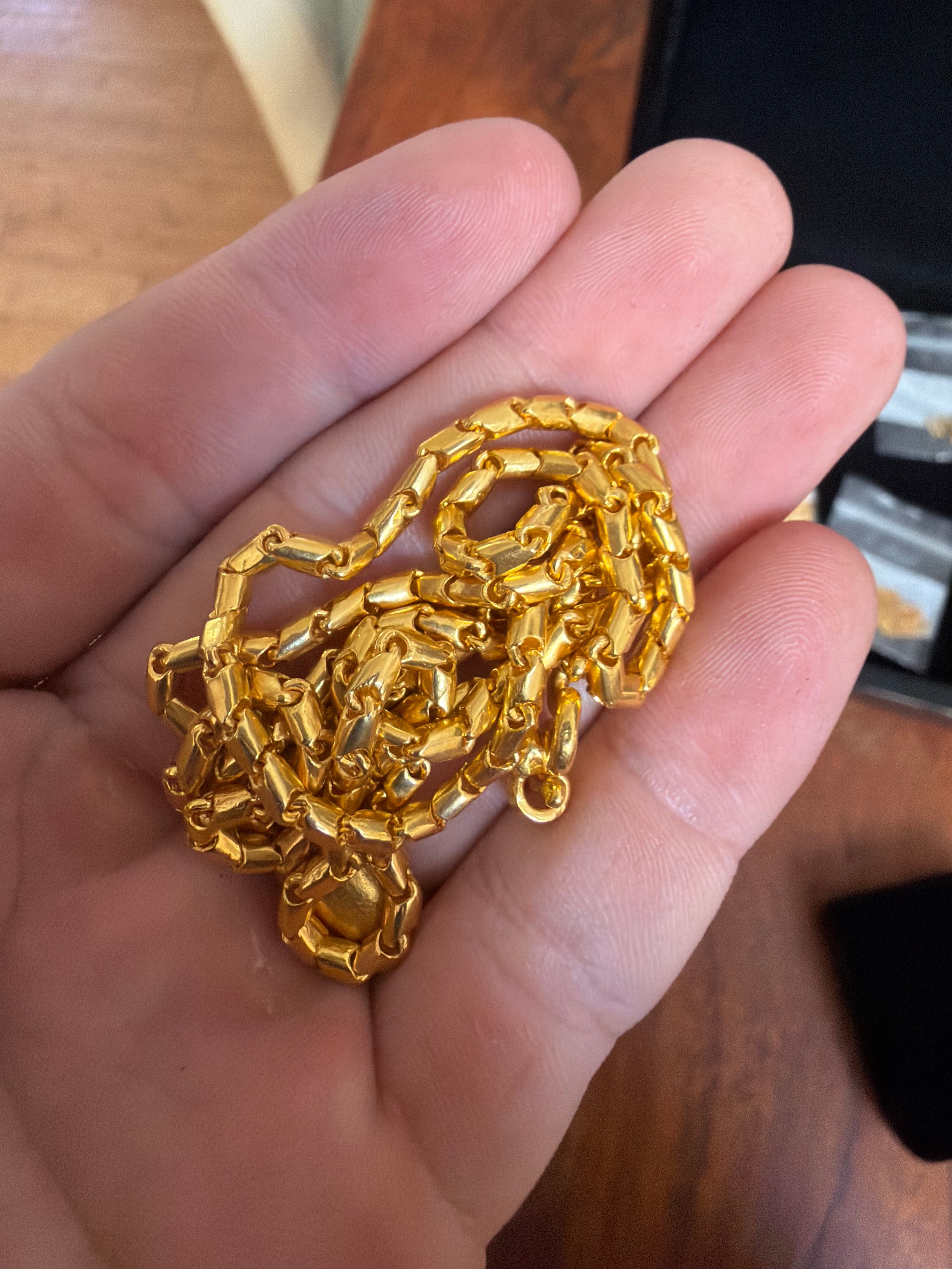 30.1g | 2.7mm | 22.5” | 24k barrel Chain